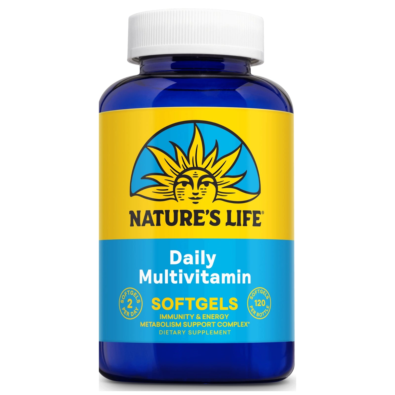 Nature’s Life, Daily Multivitamin, 120 Softgels UPC 040647003927 | Hilife Vitamins